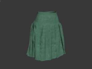skirt stitched 3D Model
