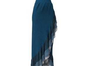 skirts fancy wrap Modelo 3D