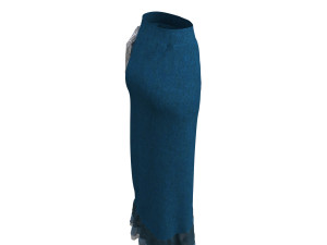 skirts fancy wrap Modelo 3D