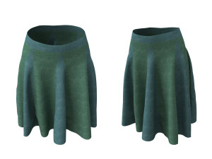 skirts gored 3D Модель