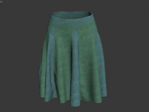faldas corneadas Modelo 3D