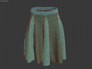 skirts gored 3D Model