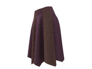 स्कर्ट रूमाल पैनलयुक्त 3D मॉडल