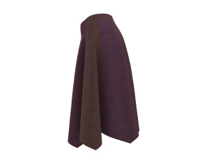 skirts handkerchief paneled 3D 모델