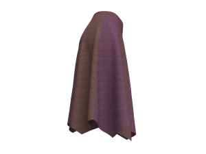skirts handkerchief paneled 3D 모델