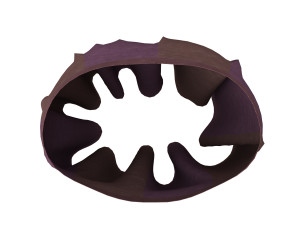 skirts handkerchief paneled 3D 모델