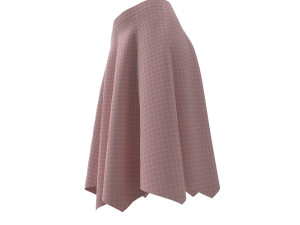 skirts handkerchief paneled 3D 모델