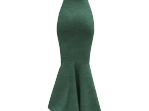 3d skirts fishtail 1 3D Model