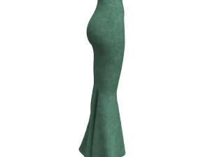 3d skirts fishtail 1 3D Model