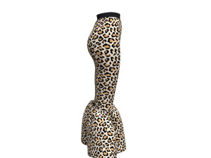 skirts fishtail Model 3D
