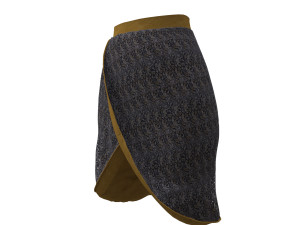 3d petal skirt 3D Модель