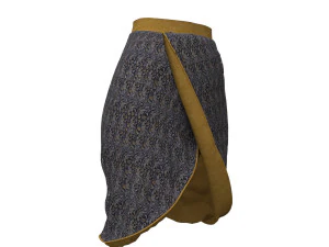 3d petal skirt 3D Model