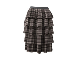 skirts layered ruffle 3D Model