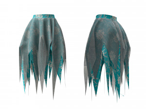 star skirt Modelo 3D