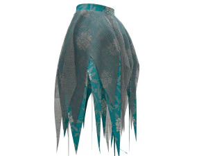 звездная юбка 3D Модель