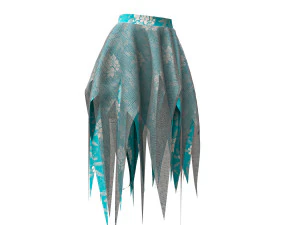 звездная юбка 3D Модель