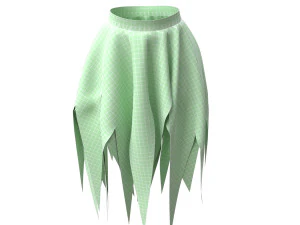 звездная юбка 3D Модель