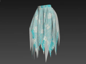 звездная юбка 3D Модель