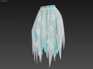 star skirt Modelo 3D