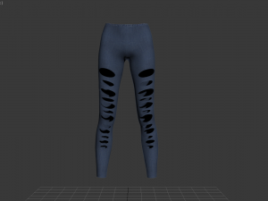 3d pants skin tight leggings 3D मॉडल