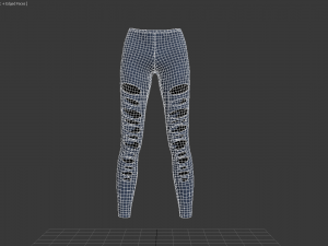 3d pants skin tight leggings 3D मॉडल