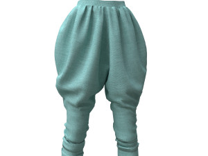 3d ottoman pants Model 3D