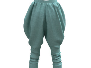 3d ottoman pants Model 3D