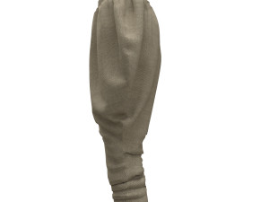 3d ottoman pants Model 3D