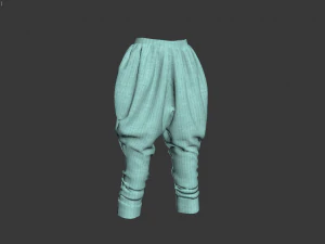 3d ottoman pants 3D Model