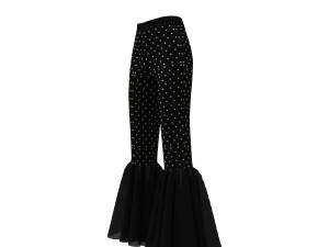 pants fancy flared bottom 3D मॉडल
