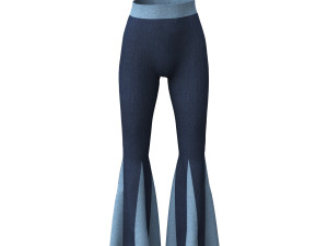 pants gored dance pants 3D मॉडल