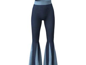 pants gored dance pants 3D Model