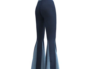 pants gored dance pants 3D Model