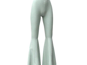 pants gored dance pants 3D Model