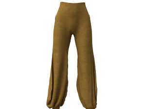 3d pants yoga royal 3D Model