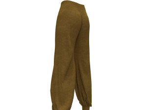 3d pants yoga royal 3D-Modell