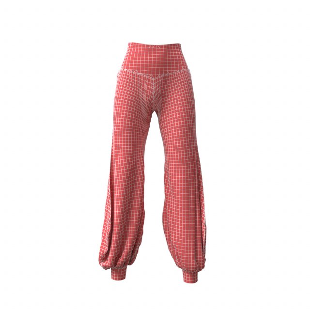 Pants Skin Tight Leggings 3D model