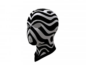 maschera da combattimento 3d Modello 3D