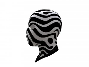 mask combat 3d 3D Model