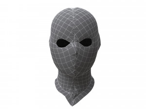 mask combat 3d 3D 모델