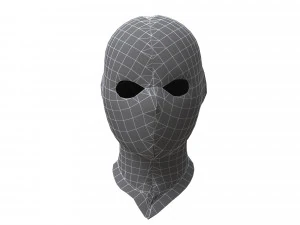 mask combat 3d 3D Model