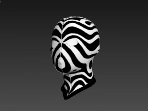 mask combat 3d 3D Model