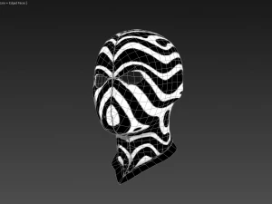 mask combat 3d 3D Model