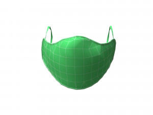 3d protection mask 3D 모델