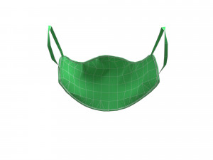 3d protection mask 3D 모델