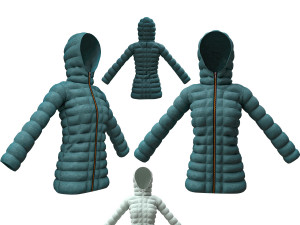 womens jacket Model 3D