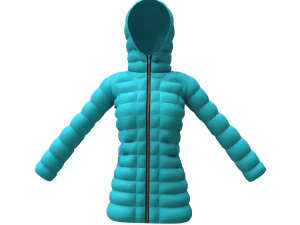 womens jacket 3D Model