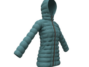 womens jacket Model 3D