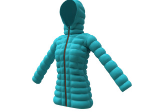 womens jacket Model 3D
