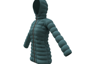 womens jacket Model 3D
